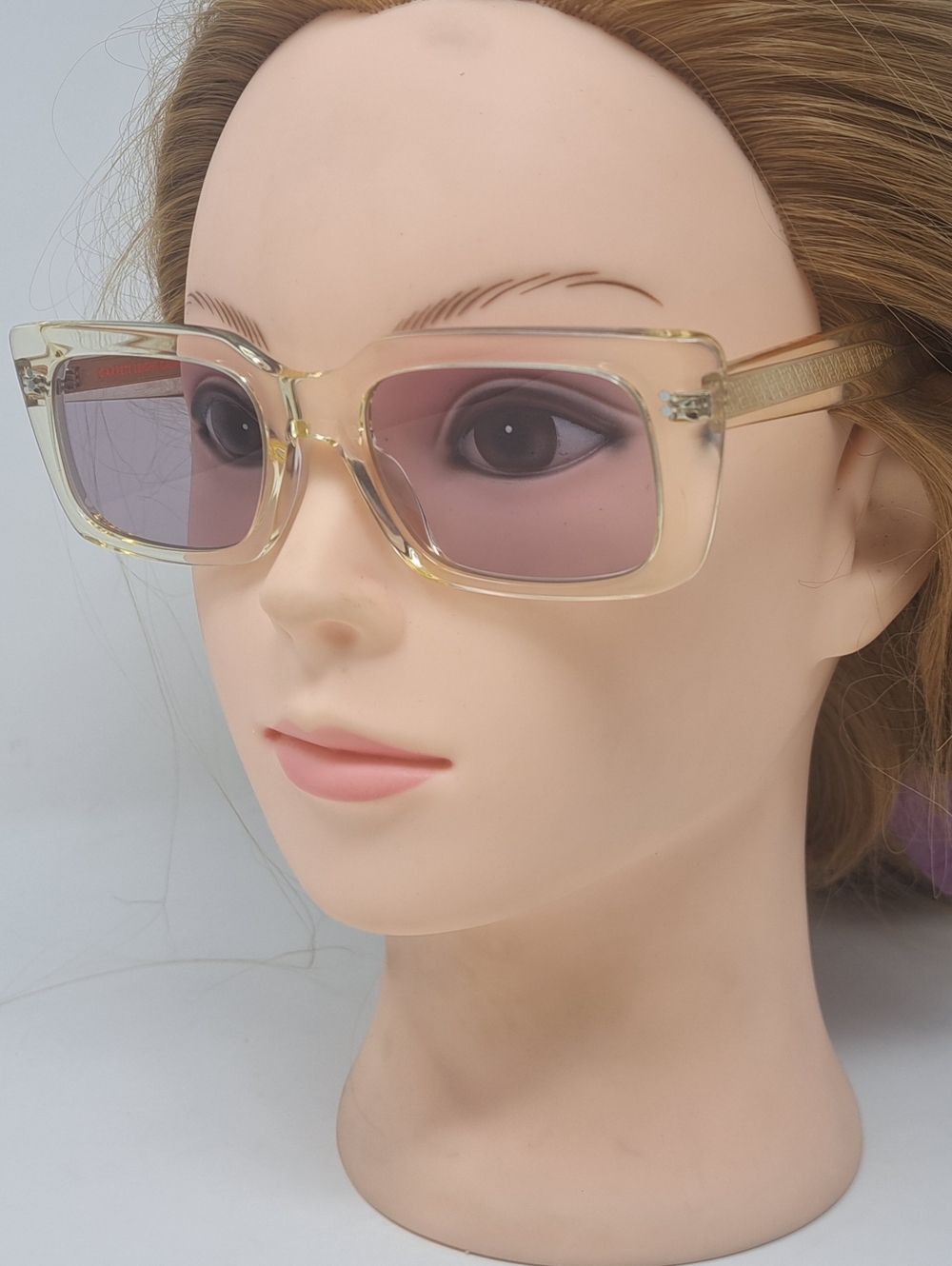 NEW Garrett Leight California Sunglasses Pure Glass Rectangle GL3030 49-21-135 - Picture 2 of 14